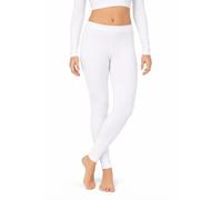 BOOM Prime Girls Gymnastics Leggings Kids PE Dance Yoga Activewear Soft Stretch 5-14 (as8, White, 13-14)