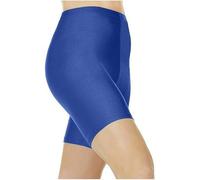 BOOM Prime Girls Kids Sports Shorts for School PE, Gym, Cycling & Dance - Breathable Stretchy Activewear Gymnastic Bike Shorts for Games - Ages 5-14 Years (as8, Royal Blue, 9-10 Years)