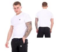 BOOM PRO Training T Shirt for Men & Women - Breathable, Moisture Wicking Short Sleeve Quick Dry t Shirt - Ideal for Boxing, MMA, Fitness, Running, and Sports White