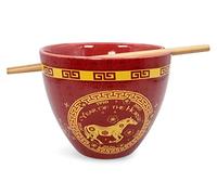 Year Of The Horse Chinese Zodiac 16-Ounce Ramen Bowl and Chopstick Set
