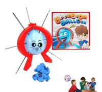 Boomboom Balloon Burst Game - Tricky Popping Interactive Crisis for Parent-Child, Desktop Toy, Family Gathering (1 Set)