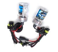 BOOMBOOST 2PCS H1 HID Xenon Bulbs 12V 55W 8000K Xenon Light Bulb Headlight Bulbs