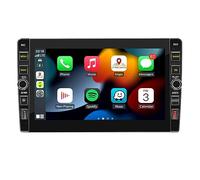 BOOMBOOST 8 Inch Double Din Android Car Stereo Wireless CarPlayer Android Auto Touch screen Radio Support GPS Navigation Bluetooth RDS Radio WiFi USB (1+32G)