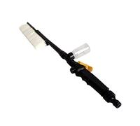 BOOMBOOST Car Wash Brush Auto Exterior Retractable Water Flow Switch Foam Bottle Long Handle Car Cleaning Brush 1Pc Black