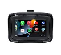 BOOMBOOST Portable Motorcycle Navigator Wireless Carplayer Android Auto 5 Inch Touch Screen Display Dual Bluetooth IPX7 Waterproof