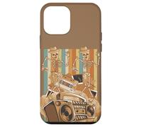 Boombox Boogie Retro 80s 90s Halloween Dancing Skeletons Case for iPhone 12 mini
