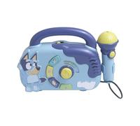 Boombox for Kids with Microphone, Flashing Lights & Sing-Along Fun, Portable Music Player Toy, Kids Boombox Play Set