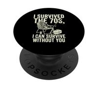 Boomer 50s 60s 70's Retirement PopSockets Adhesive PopGrip