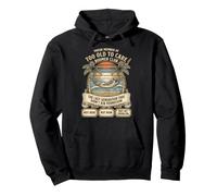 Boomer Club Too Old To Care Last Generation Didn't Ask Retro Pullover Hoodie