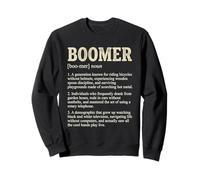 Boomer Definition Retro Baby Funny Boomer 60s 40s Sweatshirt
