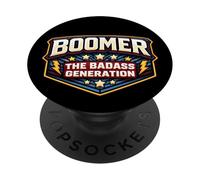 Boomer Generation Badass Before You Sissies Were Born Funny PopSockets Adhesive PopGrip