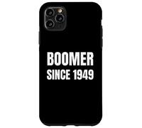 Boomer Since 1949 Old Retro Vintage Proud Retirement Retired Case for iPhone 11 Pro Max