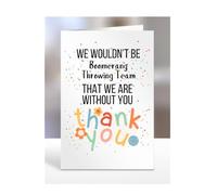 Boomerang Throwing Card for thrower, Coach Gift, Thank You Present for Men or Women, Leaving or Retirement, Presents for Christmas, A5-157_15