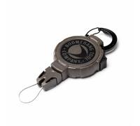 Boomerang Tool Company Hunting Retractable Gear Tether with a Retractable Kevlar Cord and Carabiner, Hook & Loop Strap or Belt Clip and Universal Wire End Fitting - Made in The USA