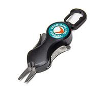 Boomerang Tool Company Long Snip Fishing Line Cutter for Fly Fishing with Retractable Tether and Stainless Steel Blades That Cut Braid Clean and Smooth Everytime!, Black (BTC243)