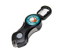 Boomerang Tool Company Original Snip with Led Light Fishing Line Cutter, 36" Retractable Tether, Stainless Steel Blades Cut Braid Clean and Smooth Everytime!, Black