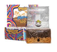 Booming Acres | The Magical 5lb All in One Mushroom Growing Bag Kit | Harvest Your own Happiness | Discover The Magic of Growing Mushrooms [5lb Grow Bag]