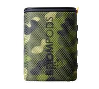 Boompods Beachboom Waterproof Bluetooth Speaker - Portable Speaker Made from Ocean-Bound Plastic, Small Wireless Speakers with Selfie Button & 5-Hour Battery, IPX7 Waterproof Shower & Travel, Camo