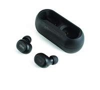 Boompods Boombuds Go True Wireless Earbuds - Bluetooth 5.0 Sport Ear Buds with Microphone, Touch Controls & 20 Hour Playtime, Magnetic Charging Case, IPX4 Water-Resistant Headphones for Running, Black