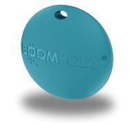Boompods Boomtag Bluetooth Tracker Tag - Smart Tracking Device for Children, Pet and Dog, Keyring Wallet Tracker for Keys, Luggage Suitcases, Key Finder Compatible with Apple Find My App - Ocean Blue