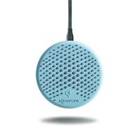 Boompods Eclipse Mini Qi Wireless Phone Charger - 15W Fast Qi Charging Pad, Temperature Control & Case-Friendly, Compact Desk Wireless Chargers for Cabable iPhone, Samsung & Smartphones, Ice Blue