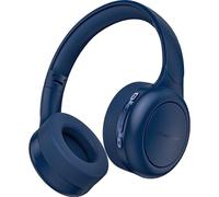 Boompods Headpods Tune Wireless Headphones - Over-Ear Bluetooth Headphones, 65+ Hour Playtime, On Ear Headset with PillowFoam Comfort & Built-in Mic, Lightweight Foldable Design and 3 EQ Modes, Blue