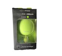 BOOMPODS Powerpod 2300mAh Portable Phone Charger for Android Devices -Green NEW