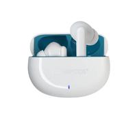 Boompods Skim Sustainable True Wireless Earbuds - Bluetooth, White | Bluetooth Earphones with ENC Microphone & 20Hr Playtime, Water-Resistant Ear Buds Made from Ocean-Bound Plastic, Custom