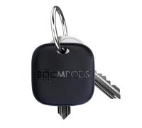 Boompods Tag Tracker Rechargeable Tracking Tag, Grey | Ocean Plastic Tracker for Kids, Suitcases & Pet, Bluetooth Dog Tracker Devices Compatible with Apple Find My App & Android