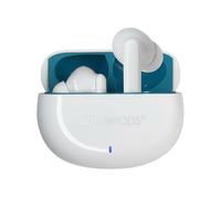 Boompods Skim Sustainable True Wireless Earbuds - Bluetooth, White | Bluetooth Earphones with ENC Microphone & 20Hr Playtime, Water-Resistant Ear Buds Made from Ocean-Bound Plastic, Custom