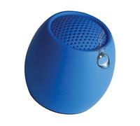 Boompods Zero Mini Bluetooth Speaker - Small Portable Speakers, Blue | IPX6 Waterproof, 5hr Playtime, Wireless Travel Speaker with Microphone & Dual Pairing for Shower, Outdoor, iPhone Compatible