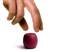 Boompods Zero Mini Bluetooth Speaker - Small Portable Speakers, Burgundy