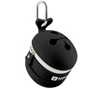 Booms Fishing Portable Trash Pouch: Silicone Expandable & Collapsible Fishing Line Waste Cantainer - Eco-Friendly Reusable Garbage Holder for Fishing, Hiking, Camping & Outdoor Activities - ST2 Black