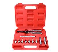 BOOMSTART 11pcs Engine Valve Stem Seal Removal Tool, Valve Stem Seal Pliers, Valve Stem Oil Seal Remover and Installer Tool Kit for Overhead Camshaft Engines