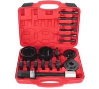 BOOMSTART 19Pcs Front Wheel Drive Bearing Removal Tool, Universal FWD Wheel Bearing Press Adapter Puller Tool Kit, for Cars Vans Light Trucks