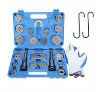 BOOMSTART 24PCS Disc Brake Caliper Piston Rewind Tool Set Brake Pad Replacement Wind Back Kit