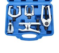 BOOMSTART 5 In 1 Ball Joint Separator, Pitman Arm Puller, Tie Rod End Removal Tool Set, Front End Service Tool Kit for Cars, Pickups, Trucks