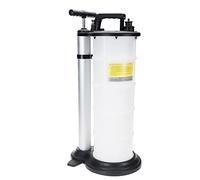 BOOMSTART 9L Manual Vacuum Oil Pump Fluid Extractor Suction Pump Oil Petrol Fuel Transfer Pump with 4 Tubes for Cars Motorbikes Marine Engines
