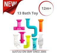 Boon BUNDLE Building Bath Toy Set│Creative Fun Playing│Bath Time Water Fun