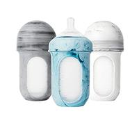 Boon NURSH Reusable Silicone Pouch Bottles - 8oz - Tie Dye (3pk)