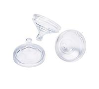 Boon Nursh Silicone Baby Bottle Nipples - Bottle Nipples for Boon Nursh Baby Bottles - Baby Bottle-Feeding Supplies - Extra Slow Flow Baby Bottle Nipples - 3 Count