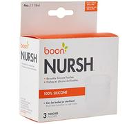 Boon Nursh Silicone Pouch 3 Piece Pack, 4 Ounce