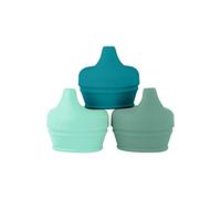 Boon SNUG Spout Sippy Lids, Assorted Colors (Pack of 3)
