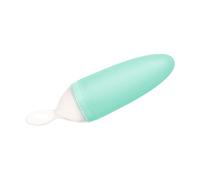 Boon Tomy Squirt Silicone Baby Food Dispensing Spoon | Feeding Spoon with Large Capacity Dispenser | Baby Food Feeder Suitable for 4,5,6,7+ Months, Babies, Toddlers, Mint