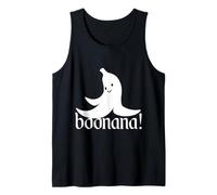 Boonana Banana Ghost Cute Banana Funny Creepy Halloween Tank Top