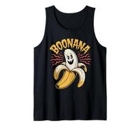 Boonana Banana Ghost Halloween Pun Spooky Humor Tank Top
