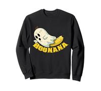 Boonana Banana Ghost Spooky Halloween Trick Or Treating Sweatshirt