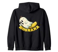 Boonana Banana Ghost Spooky Halloween Trick Or Treating Zip Hoodie