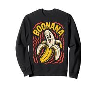 Boonana - Funny Banana Ghost Halloween Vibe Sweatshirt