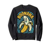 Boonana - Funny Banana Ghost Halloween Vibe Sweatshirt